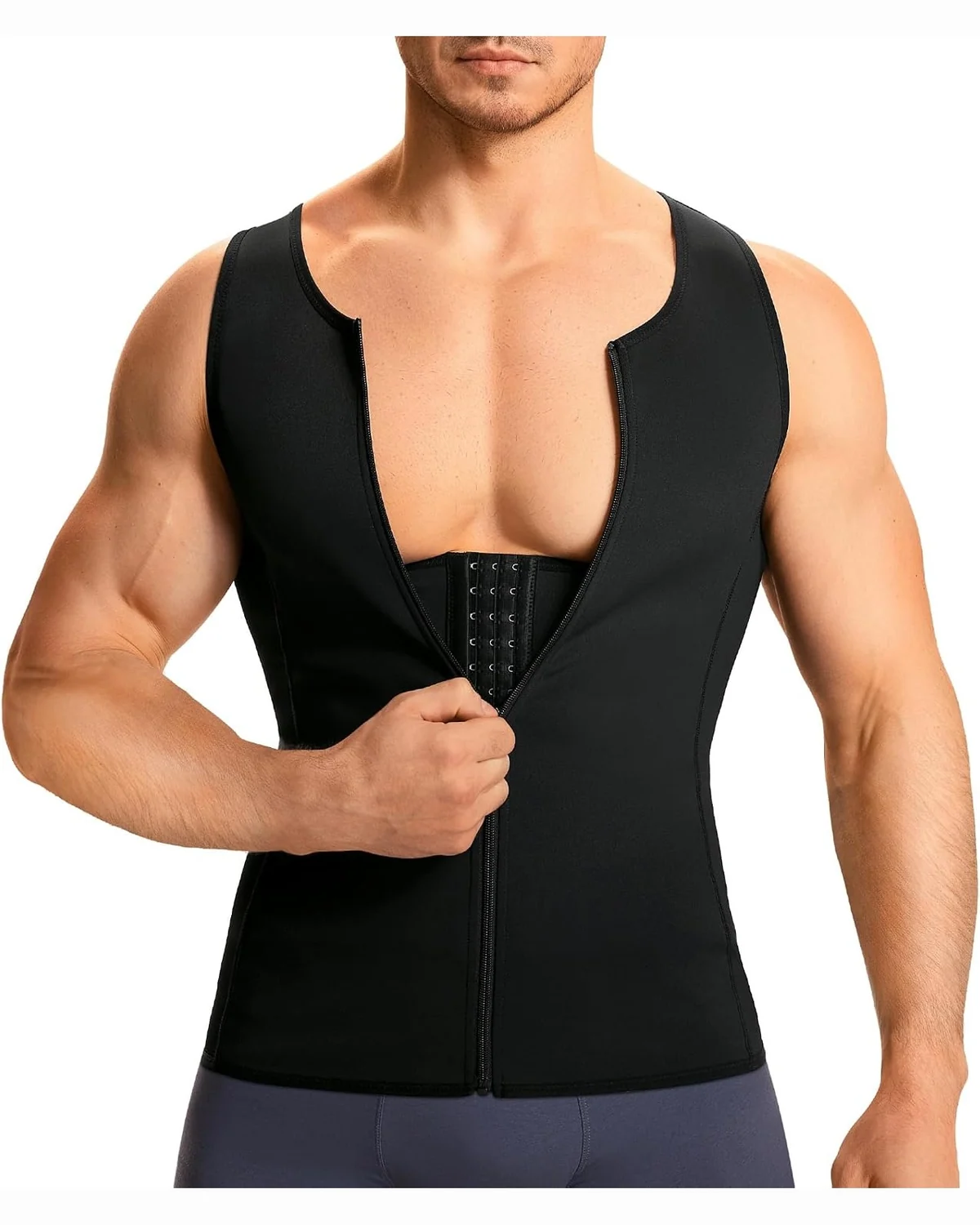 Lightweight Shaping Tank, Black, S