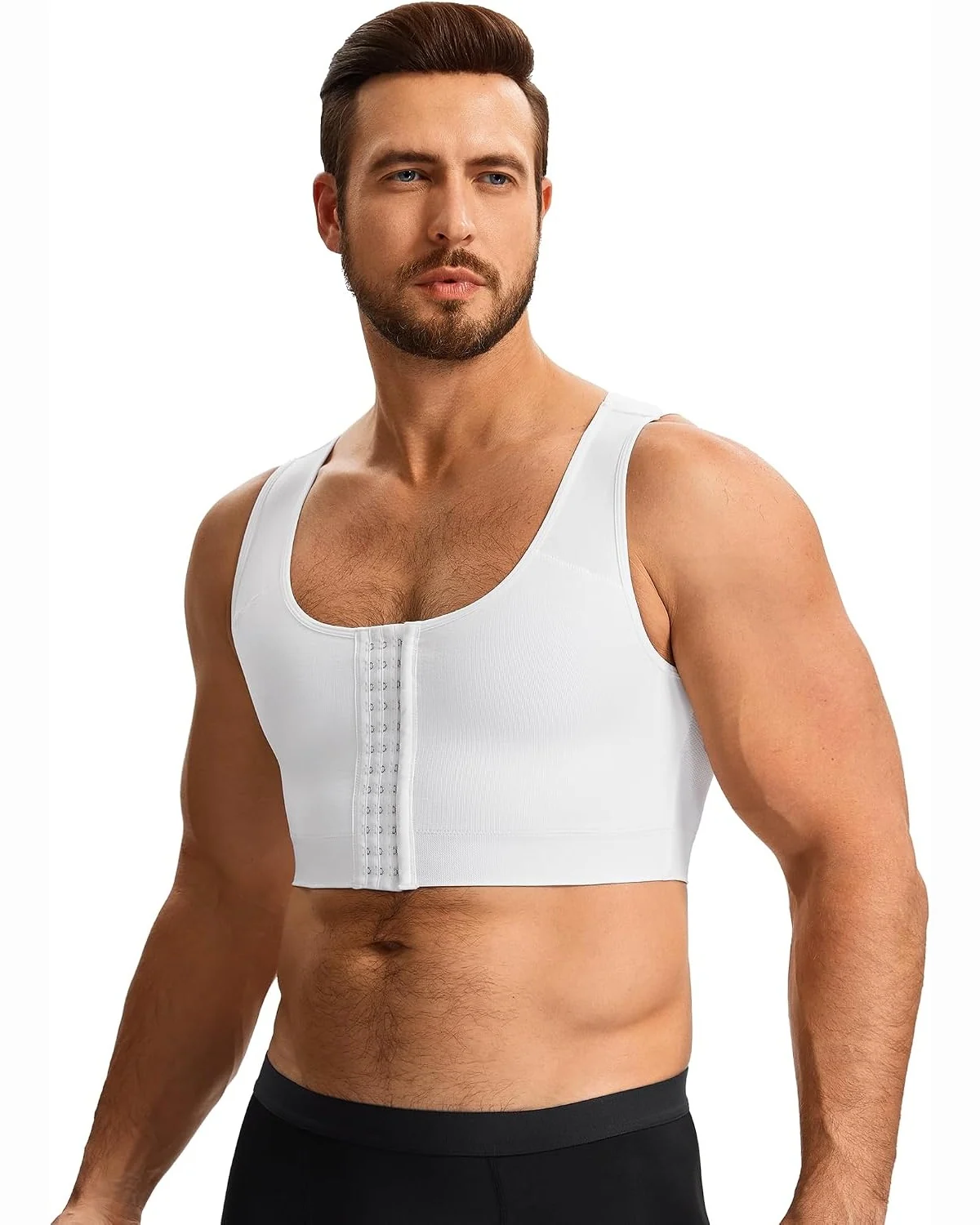 Chest Vest, White, White