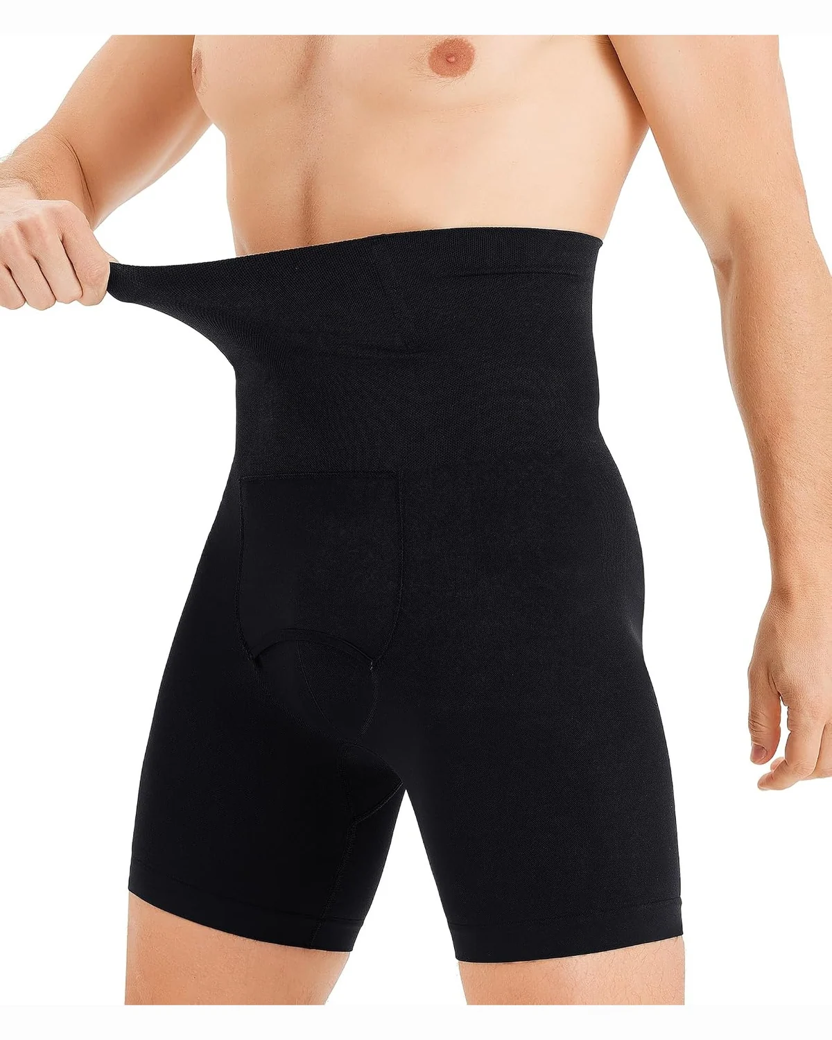 High-Rise Shaping Boxer, Black, L